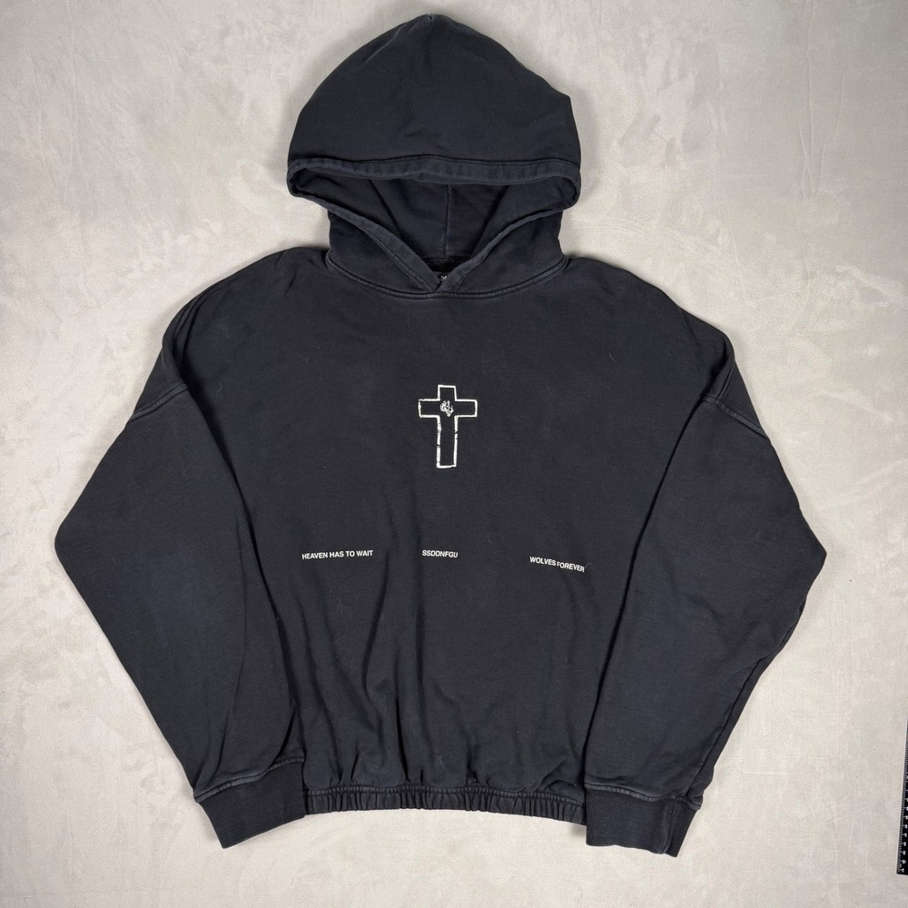 Modern Mens Darcsport Wolves Forever Limited Edition Graphic Hoodie Black XL